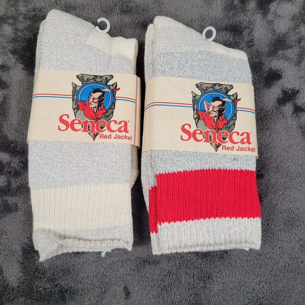 Vintage Seneca Men's Irregular Socks Size 10-13